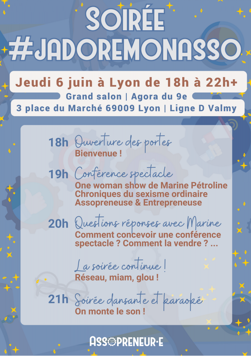 flyer invitation #jadoremonasso